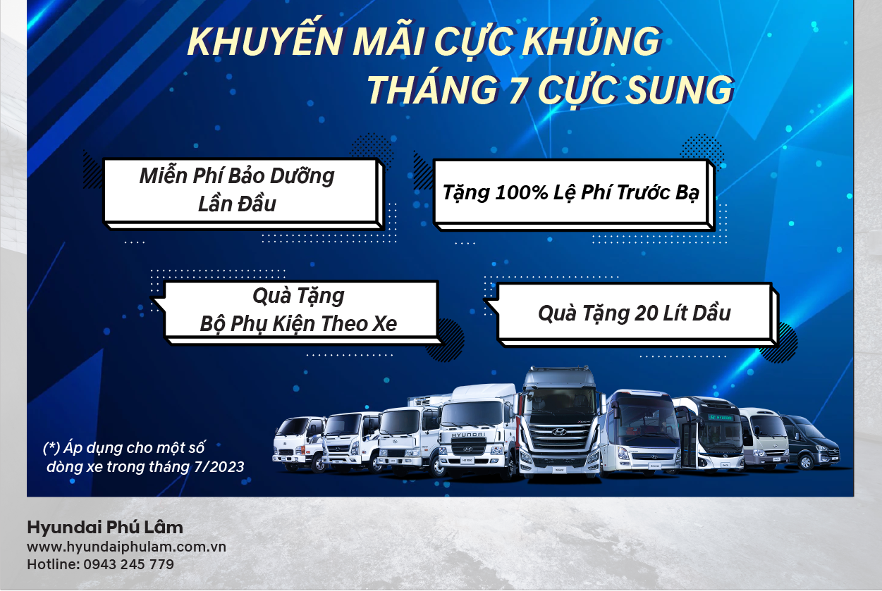 ƯU ĐÃI CỰC KHỦNG - THÁNG 7 CỰC SUNG